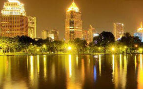 亮化工程燈具改變了城市夜景