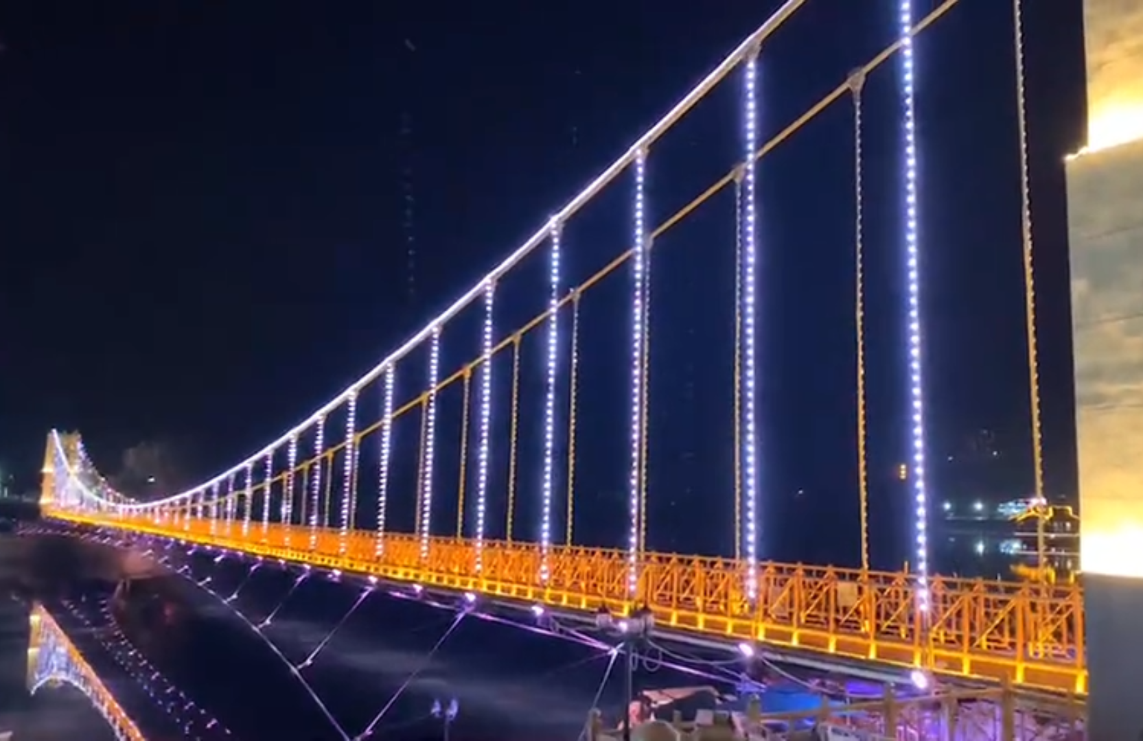 臨滄市鎮(zhèn)康縣橋梁亮化